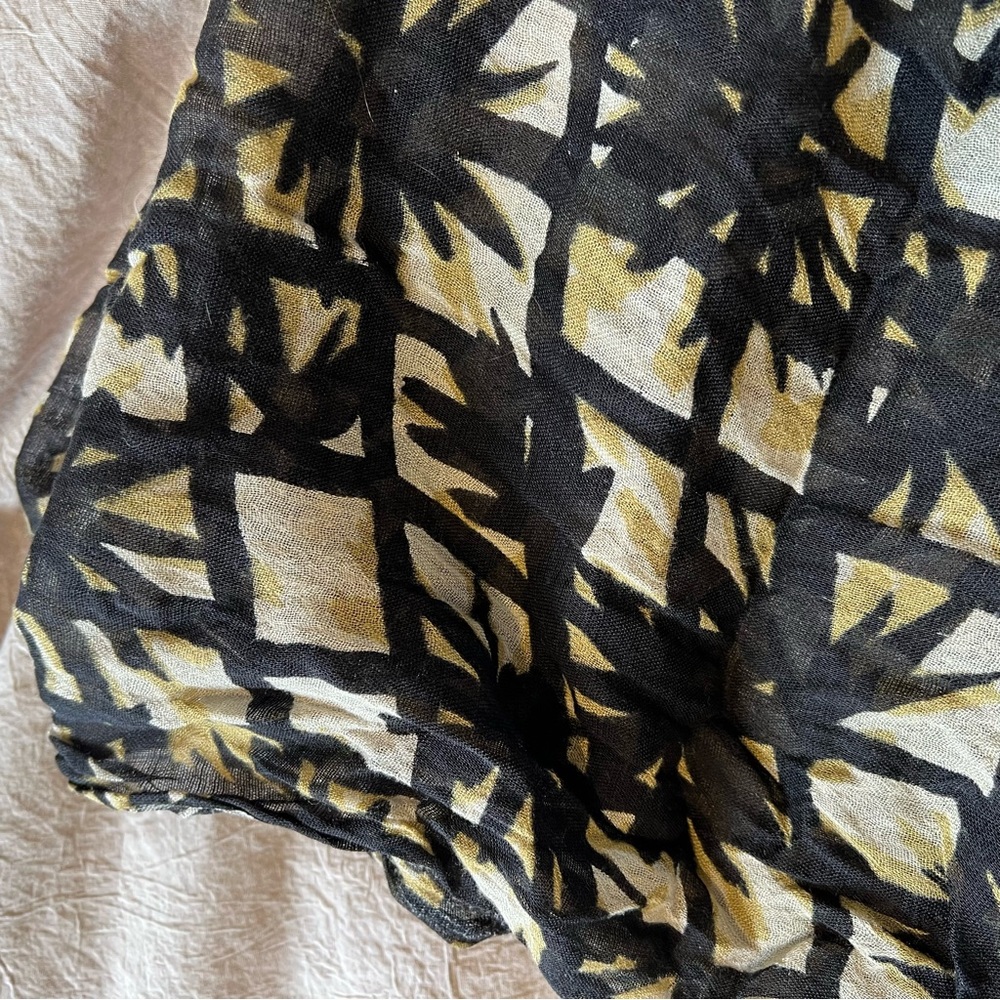 Staring at stars lightweight infinity scarf block print urban outfitters - Picture 5 of 6